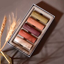  Five lipstick sets one box of non-fading female student net red waterproof matte child lipstick childrens non-toxic princess