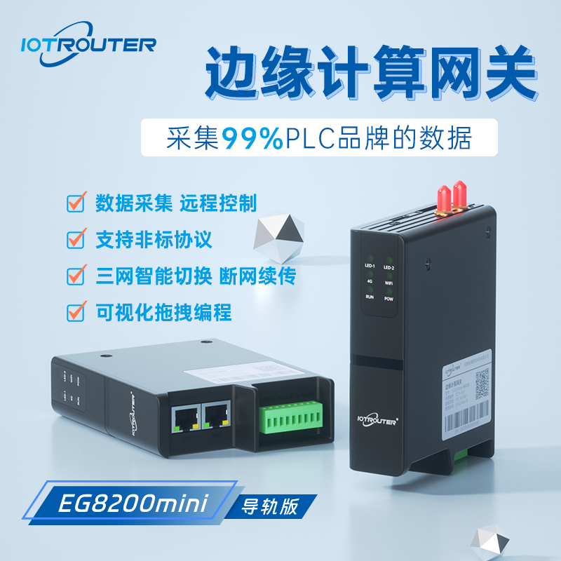 4gdtu エッジコンピューティング Modbus ゲートウェイ RTU から TCP モジュール PLC リモートデバッグ 8200mini レールバージョン