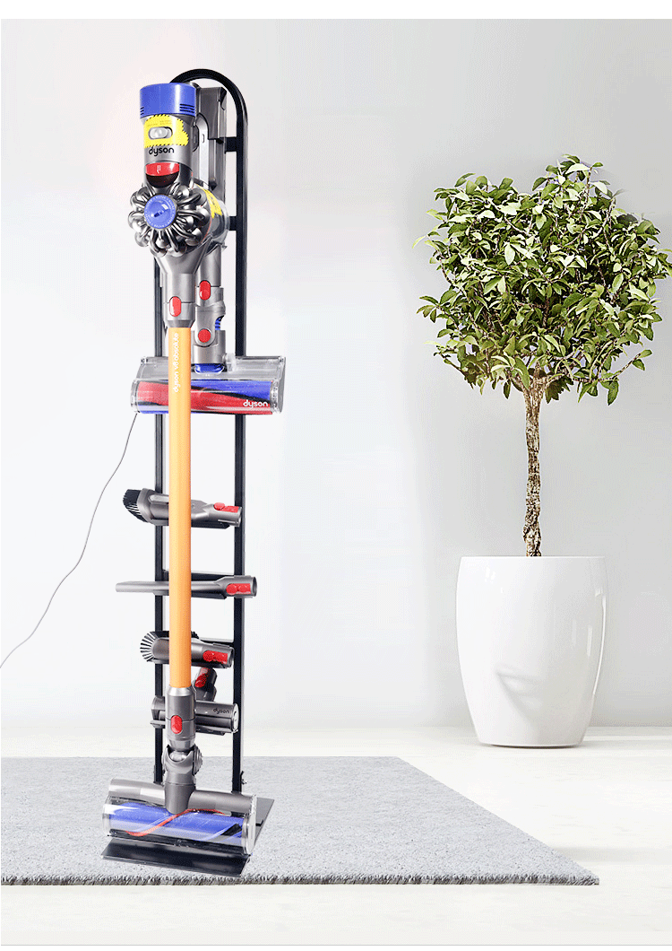 máy hút bụi deerma dx700 Áp dụng Dyson dyson máy hút bụi V6 V7 V8 V10 khung rack rack miễn phí đấm lưu trữ kệ - Máy hút bụi robot hút bụi lau nhà liectroux c30b
