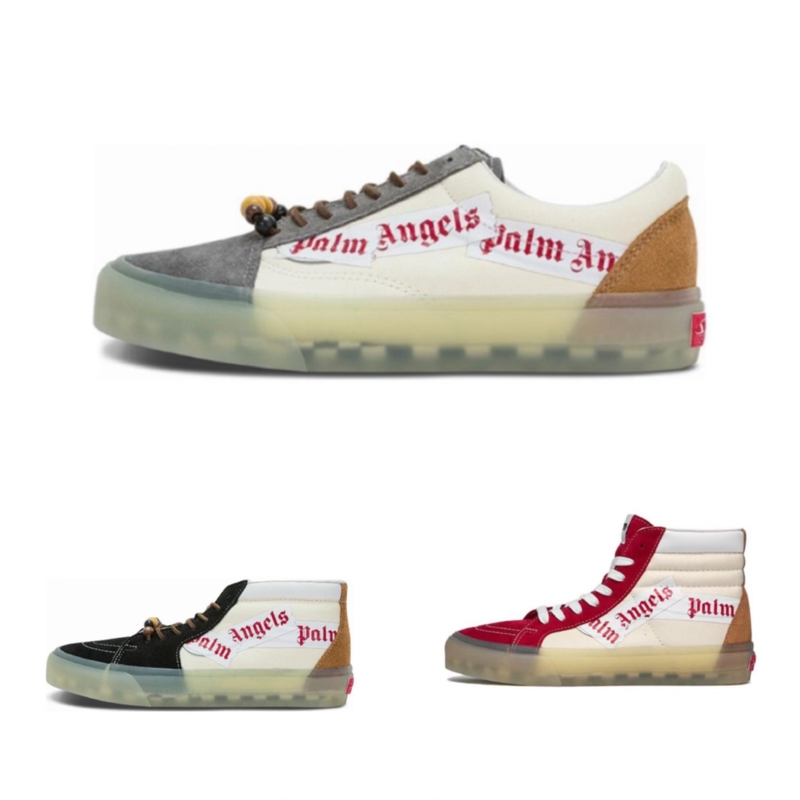 Vans X Plam Angels Vault High-End Branch Line Old School Sk8 Checkerboard Canvas Shoes