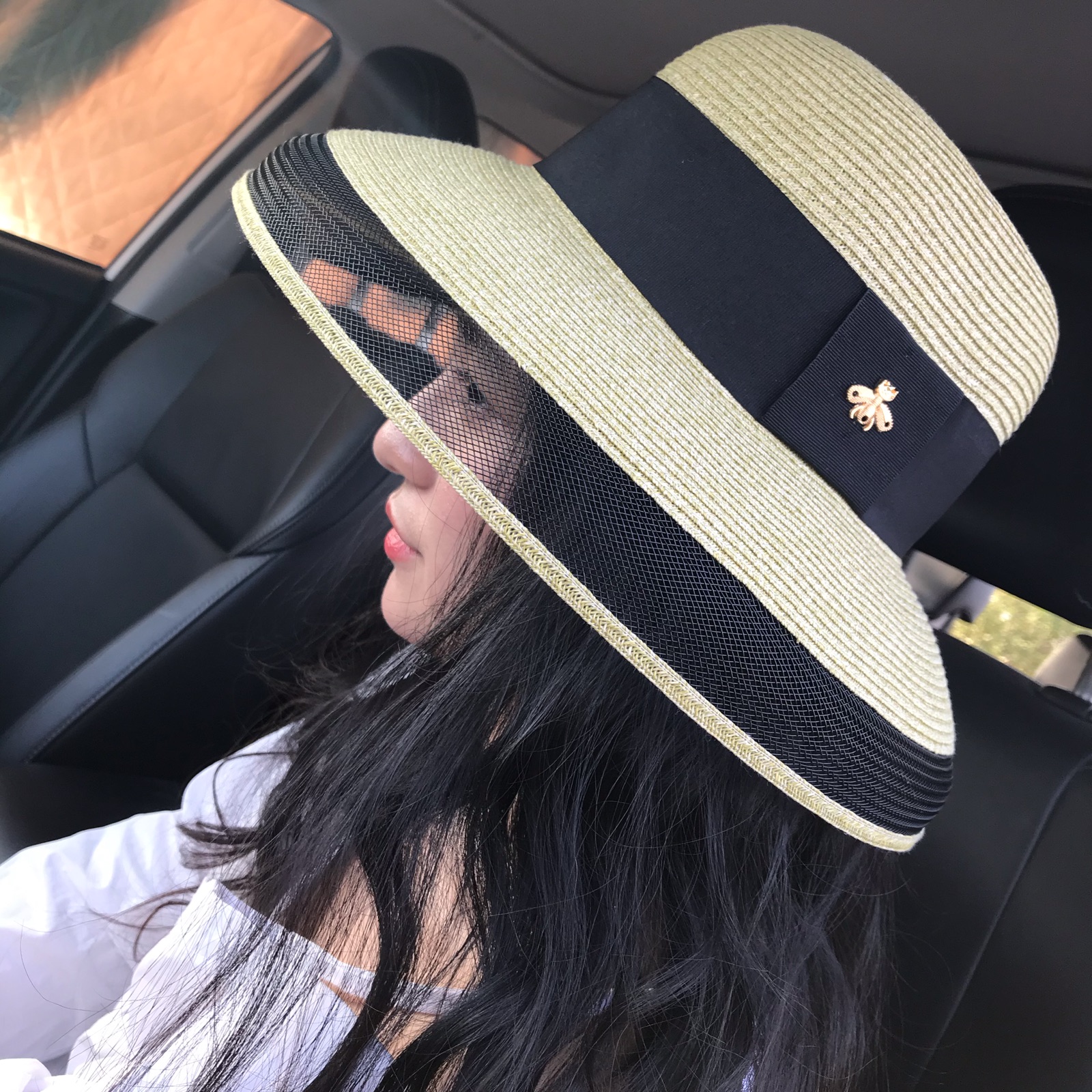 Paris, France 2020 new seaside all-match vacation beach hat female summer sunscreen shade straw hat big brim female