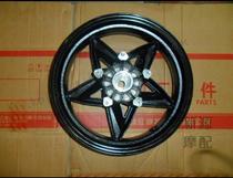 Front aluminium wheel rubber vacuum tire in front steel ring rear wheel hub of front and rear rim of silver blade BJ250T-8