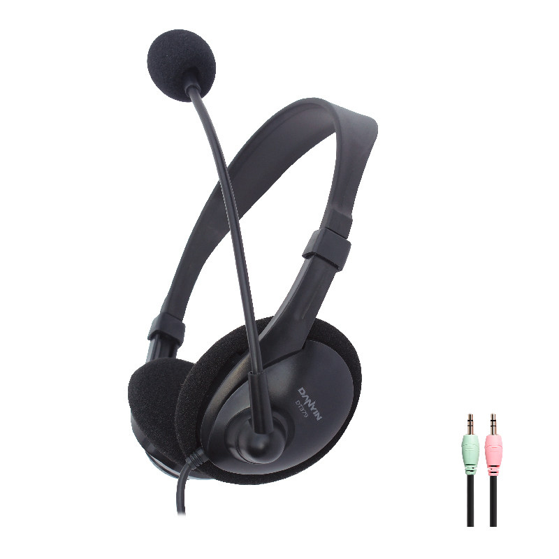 Electronic audio DT379 Sound Lai V58 head-mounted flat-panel headset single-plug double-plug 3 5mm game headset