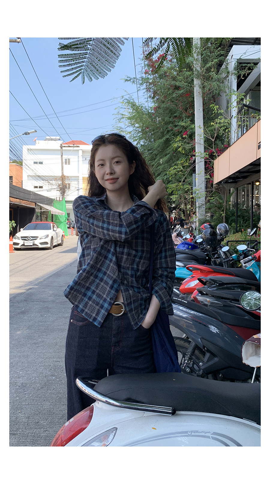 HelloooEat ретро рубашка в клетку с контрастными цветами весенний дизайн женская с отложным воротником приталенная стройнящая с длинными рукавами пиджак