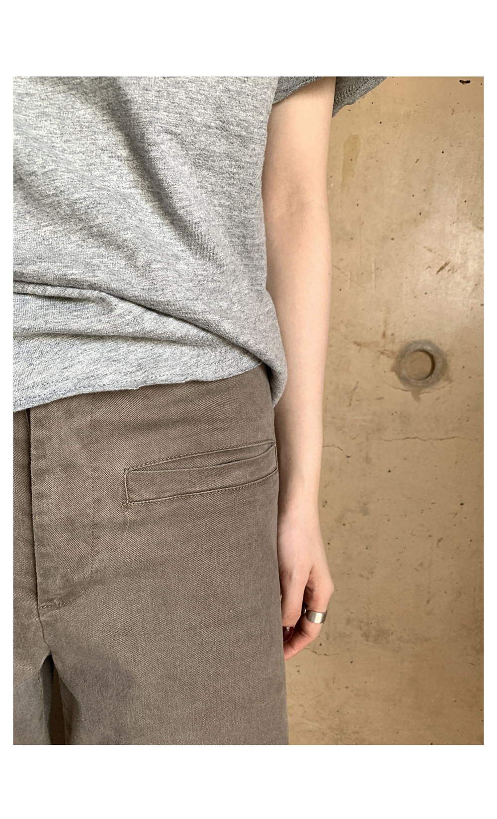 Hellooo Eat женские прямые брюки кофейного цвета с эффектом стирки, эластичные повседневные длинные брюки