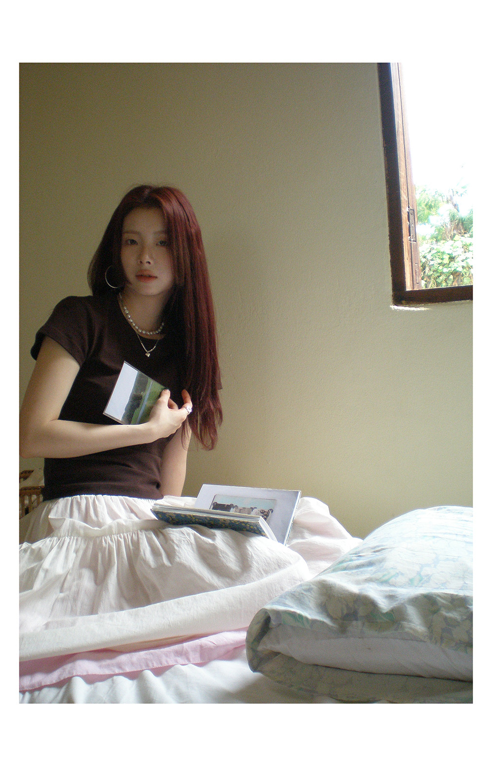 HelloooEat базовая однотонная футболка с круглым вырезом корейского стиля короткий рукав