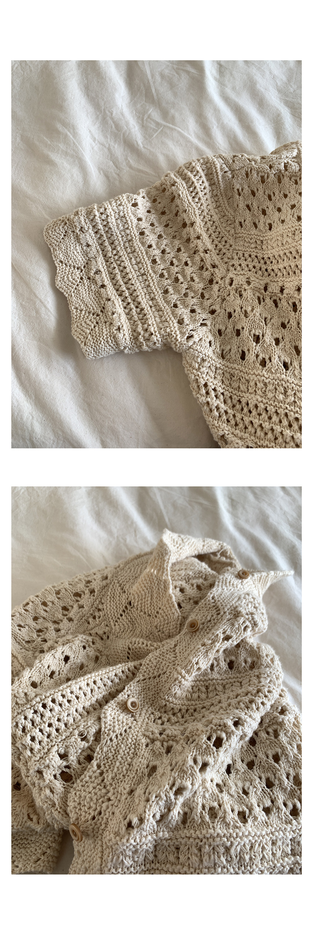 Hellooo Eat кардиган с ручной вязкой крючком в винтажном стиле 2025 абрикосовый с отложным воротником однобортный короткий рукав