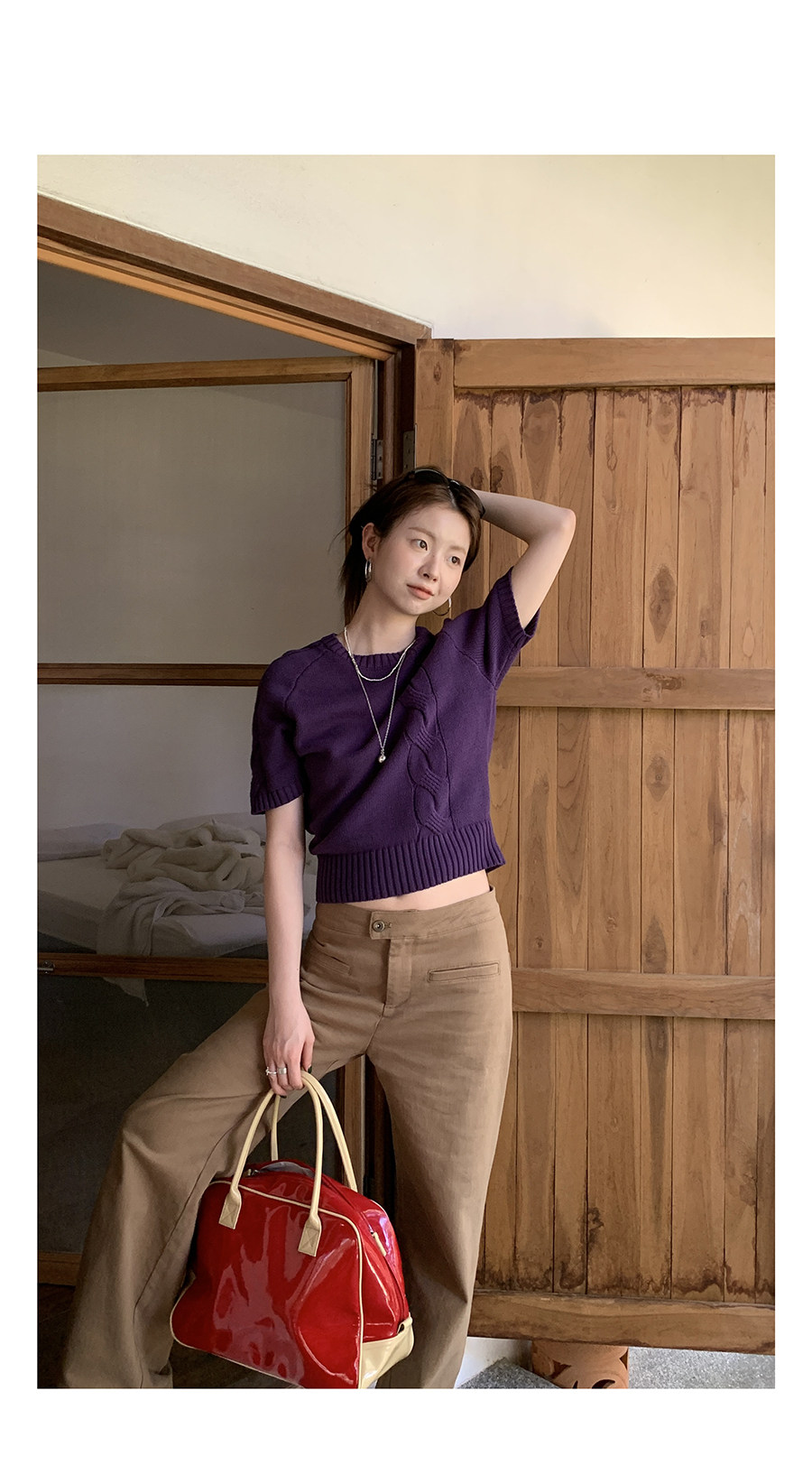 Hellooo Eat женские прямые брюки кофейного цвета с эффектом стирки, эластичные повседневные длинные брюки