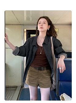 HelloooEat ретро универсальная рубашка в желтую клетку ранняя весна корейский стиль свободная повседневная стройнящая куртка на пуговицах