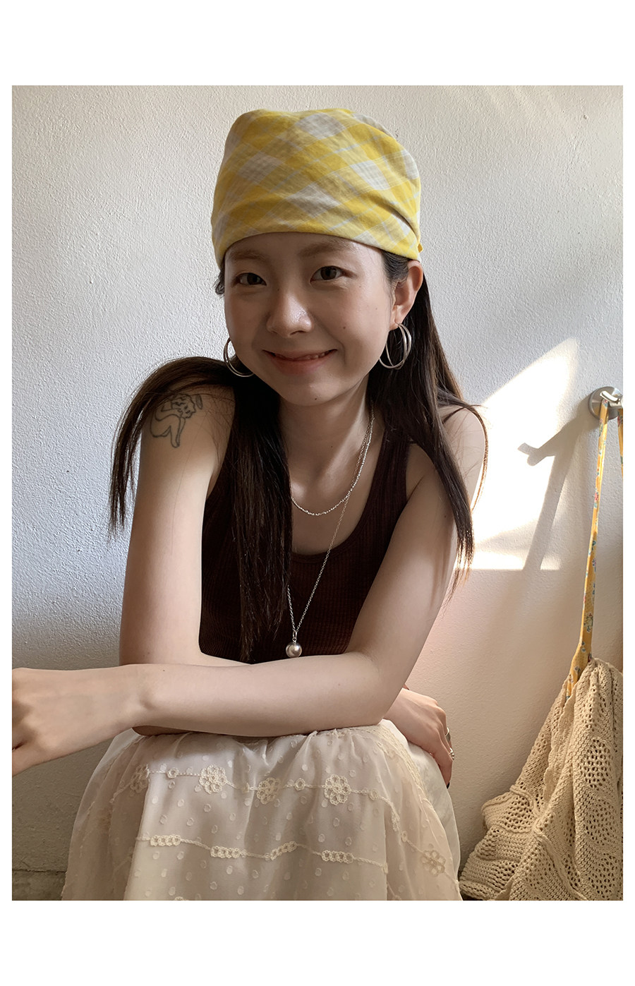 HelloooEat базовая майка с круглым вырезом приталенная в рубчик без рукавов