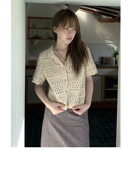 Hellooo Eat винтажная юбка-трапеция с цветочным принтом и кружевными вставками лето 2025