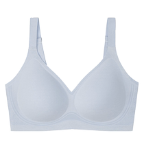 Tingmei micro push-up latex bra for women with small breasts soft support bra seamless push-up adjustment no wire bra