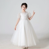 Наряд маленькой принцессы, элитное летнее детское вечернее платье, наряд для музыкальных выступлений, костюм