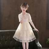 Летнее платье, юбка, летняя одежда, летний наряд маленькой принцессы, коллекция 2022