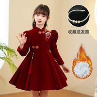 5901 Wine Red+Velvet-1 [Следуйте по отправке обручи для волос]