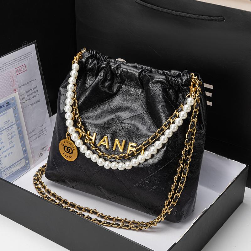 Hong Kong Exclusive Genuine 2025 New Fashion Chanel-Style Bag Chain Shoulder Bag Tote Quilted Crossbody Bag Hong Kong Exclusive Genuine 2025 New Fashion Chanel-Style Bag Chain Shoulder Bag Tote Quilted Crossbody Bag