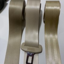 Car seat belt manufacturer direct sales universal European standard seat belt modified beige safety seat extension belt