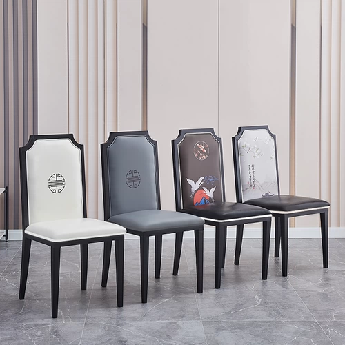 Отель обеденный стул Light Luxury Modern Simple Box Banquet Tea Restaurant Home Back Restor