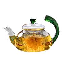 Heat Demi glass tea pot pot of flowers and tea teapot tea re