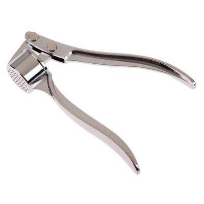 Stainless Steel Garlic Press Squeeze Tool Alloy Ginger Crush