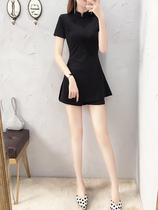 Summer womens clothing Xiaoxiang wind net red slim professional skirt two-piece Korean casual foreign style fashion shorts suit