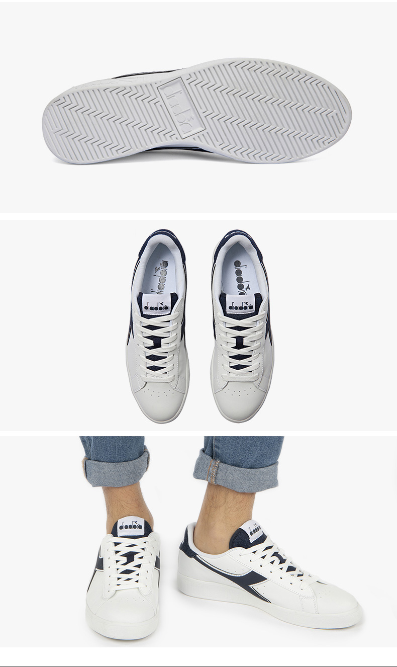 Diadora Diadora giày nam chính thức giày thể thao giày trắng Giày GAME P DEN - Dép / giày thường giày sneaker nike