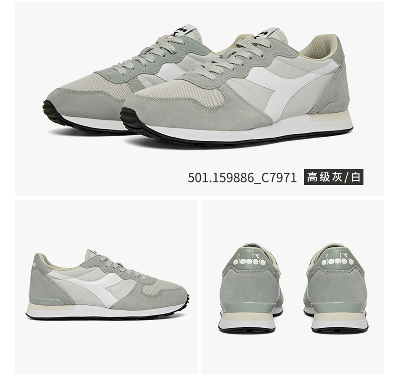 Diadora Diadora nam và nữ chính thức xu hướng retro giày hoang dã retro giày thông thường CAMARO - Dép / giày thường mua giày thể thao