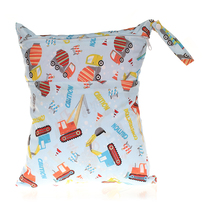 Cross-border E-commerce 30*36cm maternal and child products waterproof diaper bag Color digital printing Waterproof urine barrier wet and dry