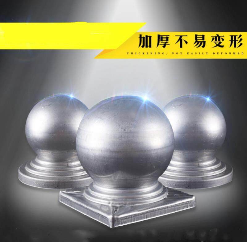 Style diverse galvanized decoration Gay scenic area 150 FIRM HEAD BALL IRON ART PIECE STUDS HEAD PUNCHING HOLLOW BALL FENCE