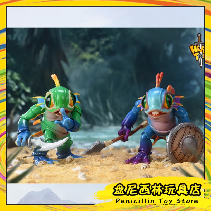 [in Stock] Hero Toys 1/12 Mermaid Hero Benbolba Action Figure 9cm