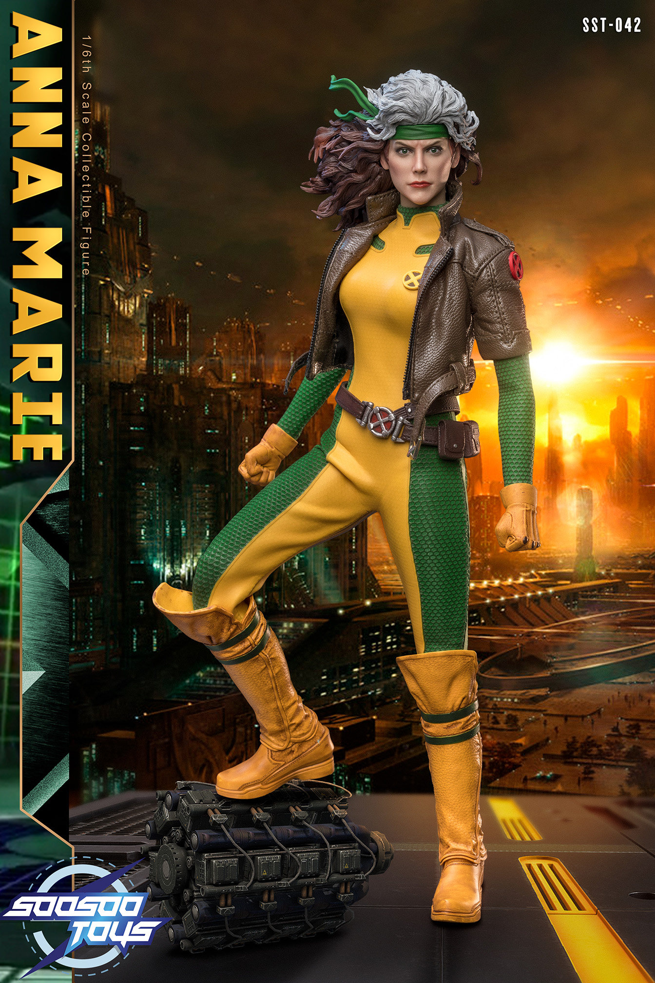 Soosootoys X-Men Rogue ANNA MARIE 1/6 Action Figure Collection SST