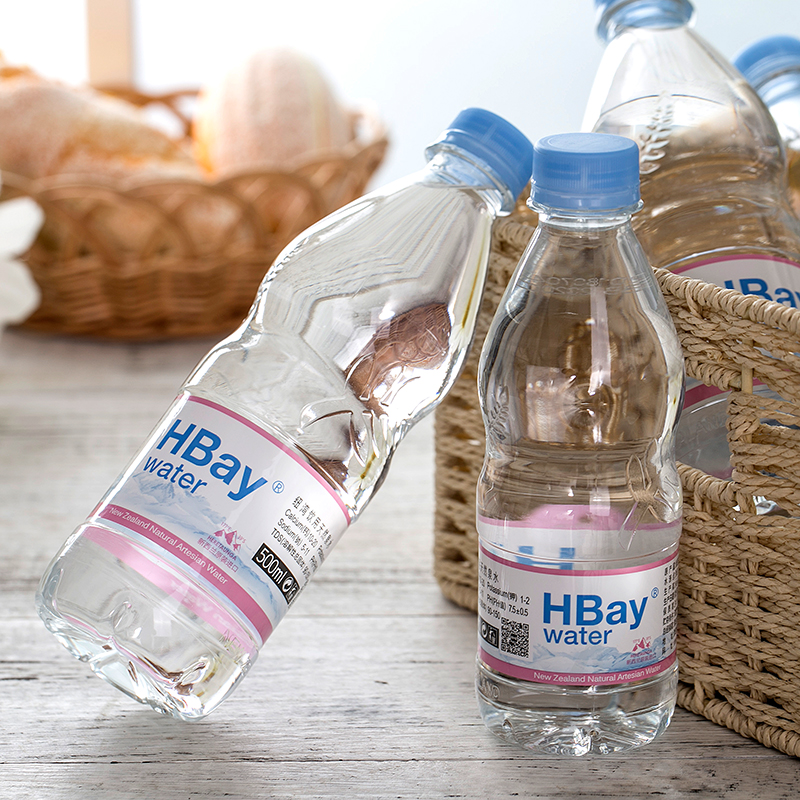 新西兰进口 Hbay 天然弱碱性泉水 500ml*24瓶 图4