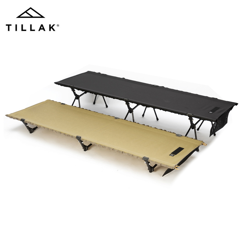 Tirak Outdoor Camping Self-Driving Portable Folding Line Military Bed Height Adjustable Tactical Style Outdoor Bed Lunch Break Bed