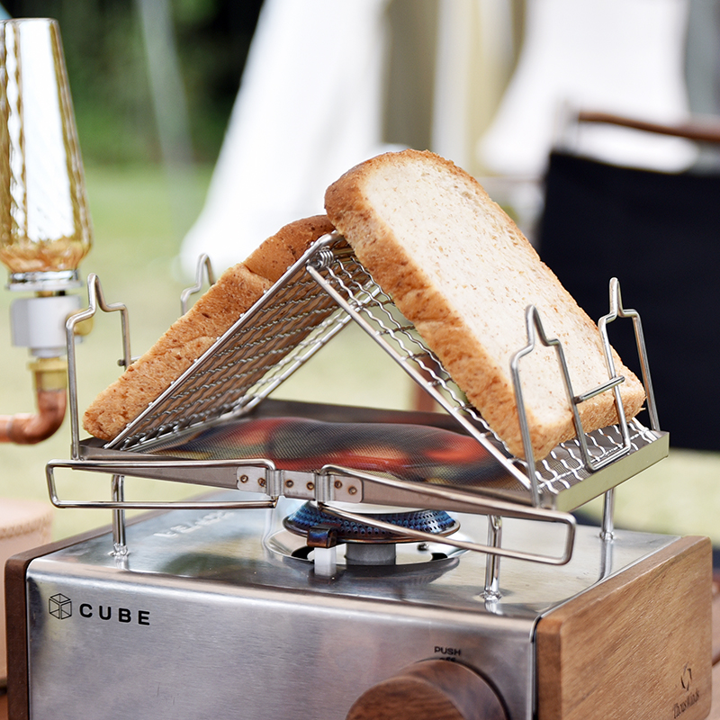 Thous Winds one thousand Wind Day Stainless Steel Outdoor Straight Fire Toast Toast Baking Mesh Barbecue Grill-Taobao