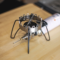Thous Winds Outdoor Furnace Windscreen SOTO310 Spider Furnace KOVEA Card Stove Window Ring
