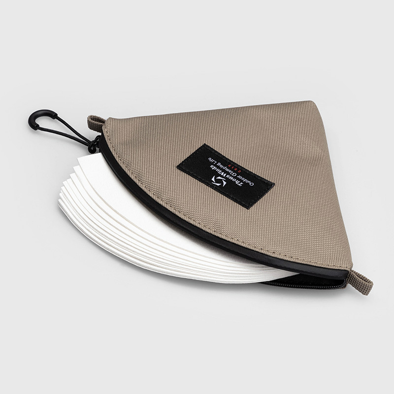 Thous Winds Coffee filter Filter Intake Bag Outdoor Camping Self Driving Sector Hand-flush Filter filter Contained v60