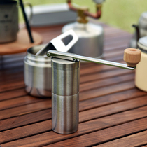 Snow Peak Camp Snow Peak Japan with small coffee bean grinder CS-116