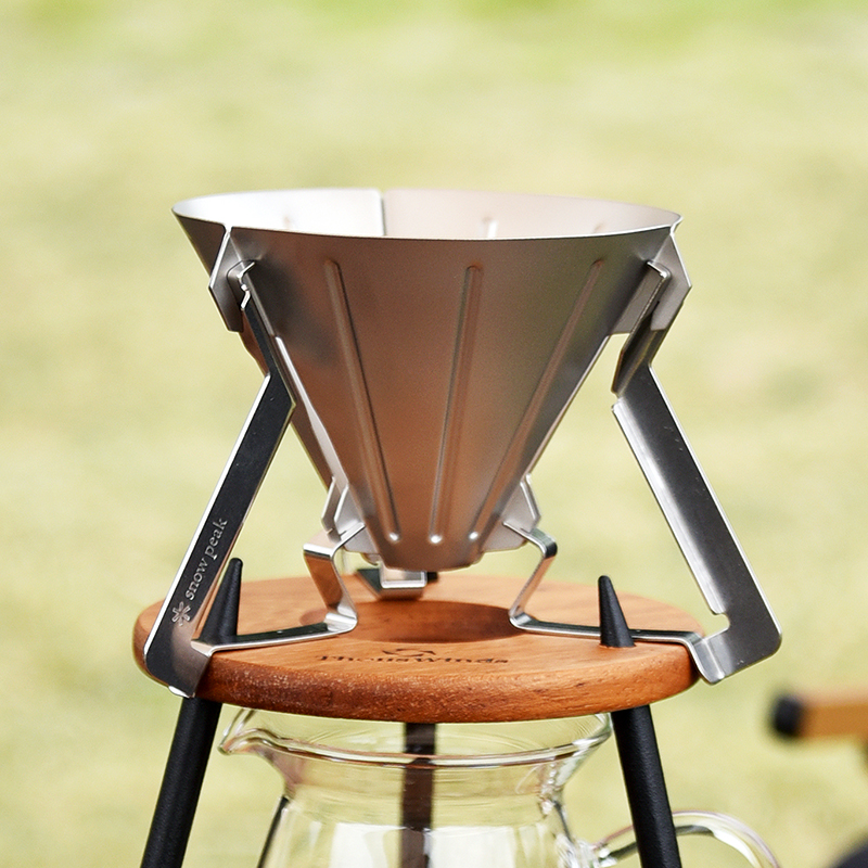 SnowPeak, Japan, SnowPeak Outdoor Camp folds portable barista coffee filter CS-117