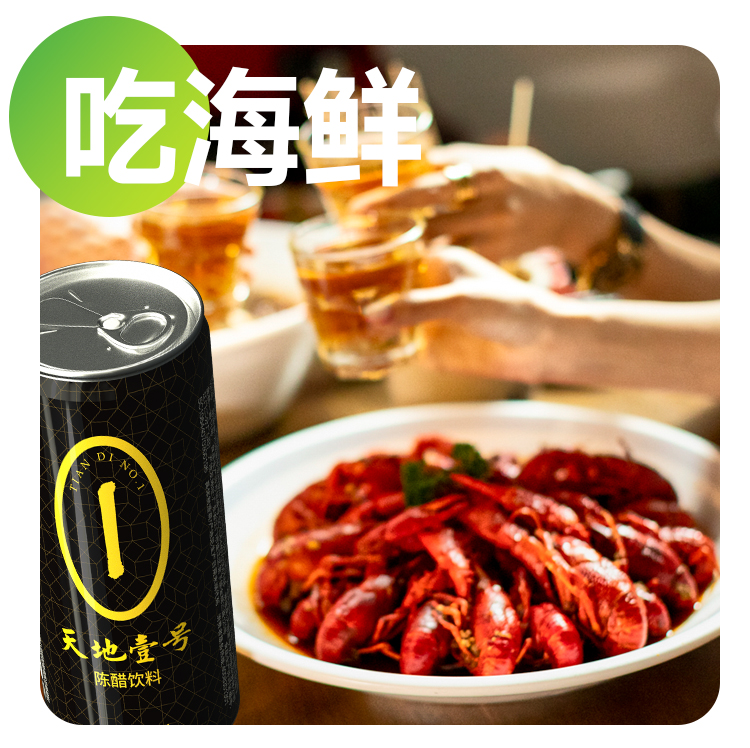 天地壹号 陈醋饮料 270ml*12罐 29.8元包邮 值值值-买手聚集的地方
