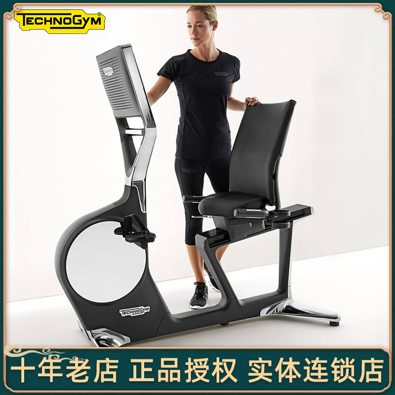 Technogym Fitness bike Recline Personal Luxury home smart gym import