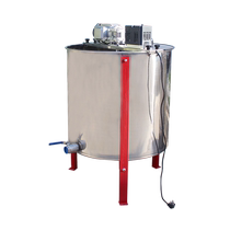 Electric shaking honey machine thickened stainless steel honey separator beating honey thrower 4 8 frame horizontal electric shaking sugar machine