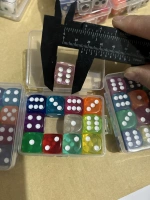 Акрил № 16 Хрустальные кубики 12 цветов коробки