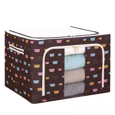 Clothes storage box artifact Oxford fabric household finishing box foldable storage box wardrobe clothing basket bag