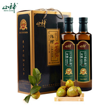 Mountain God Pressing Shan Tea Oil EverMountain Wild Tea Seed Oil Physical Pressing Vegetable Oil Edible Oil 500ml * 2 Gift Boxes