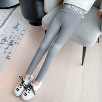 Girls' Leggings Spring Autumn Thin 2022 New Outerwear Children's Stylish Shark Pants Middle Large Kids Yoga Pants