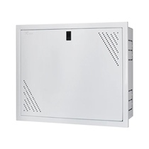 Water divider box dismantled dark box stainless steel back plate shading block block container