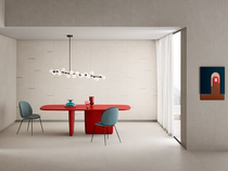 Nordic solid wood minimalist office desk home dining table living room long table desk painted computer table designer workbench