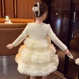 Осенняя детская юбка, наряд маленькой принцессы, популярно в интернете, в стиле Шанель