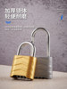 Large Combination Padlock for Cabinets, Doors, Outdoor Use, Four-Digit Code, Household, Old-Fashioned Warehouse Small Padlock