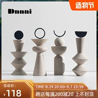 Dnnni Creative Sandstone Sandurine Light Luxury Model Room Мягкая украшение домашняя гостиная.